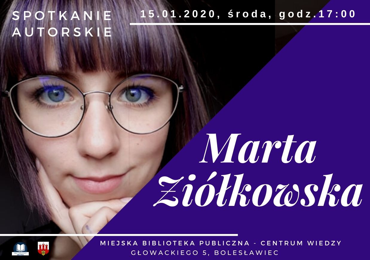 Spotkanie autorskie z Martą Ziółkowską